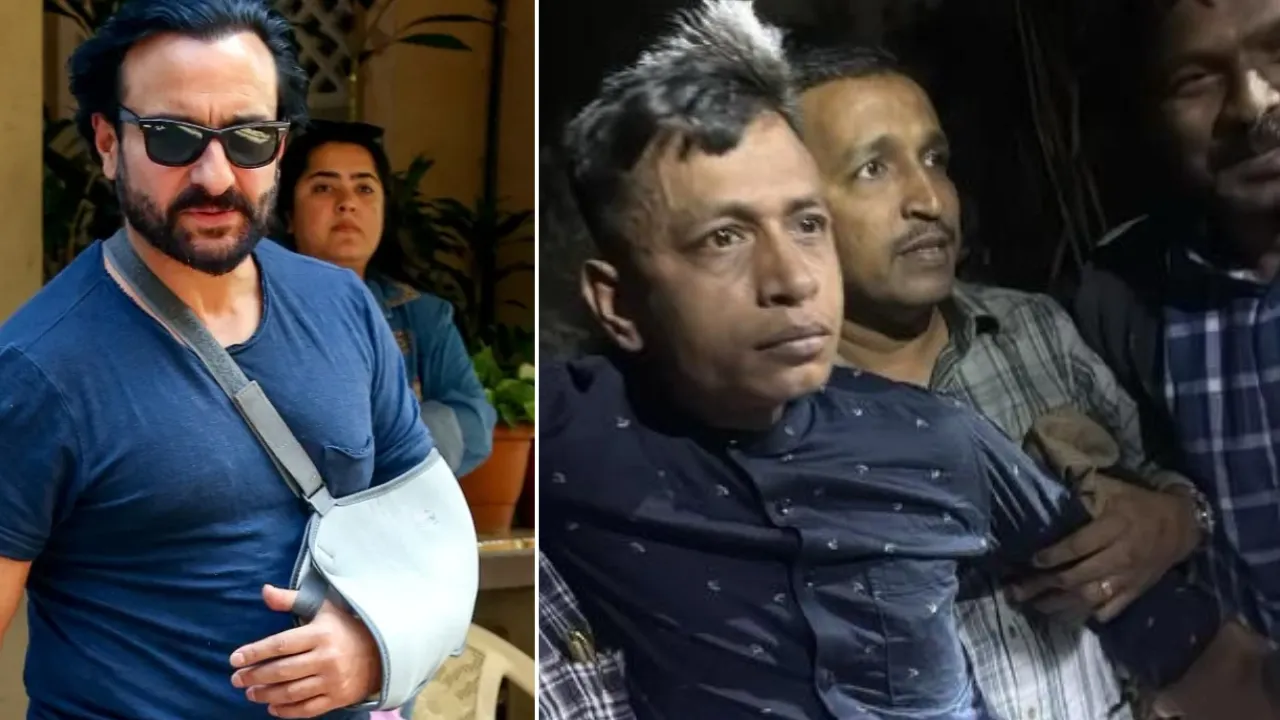 Saif Ali khan Attacker Mohammad Shariful Islam Arrested Mumbai Police Bangladeshi Connection