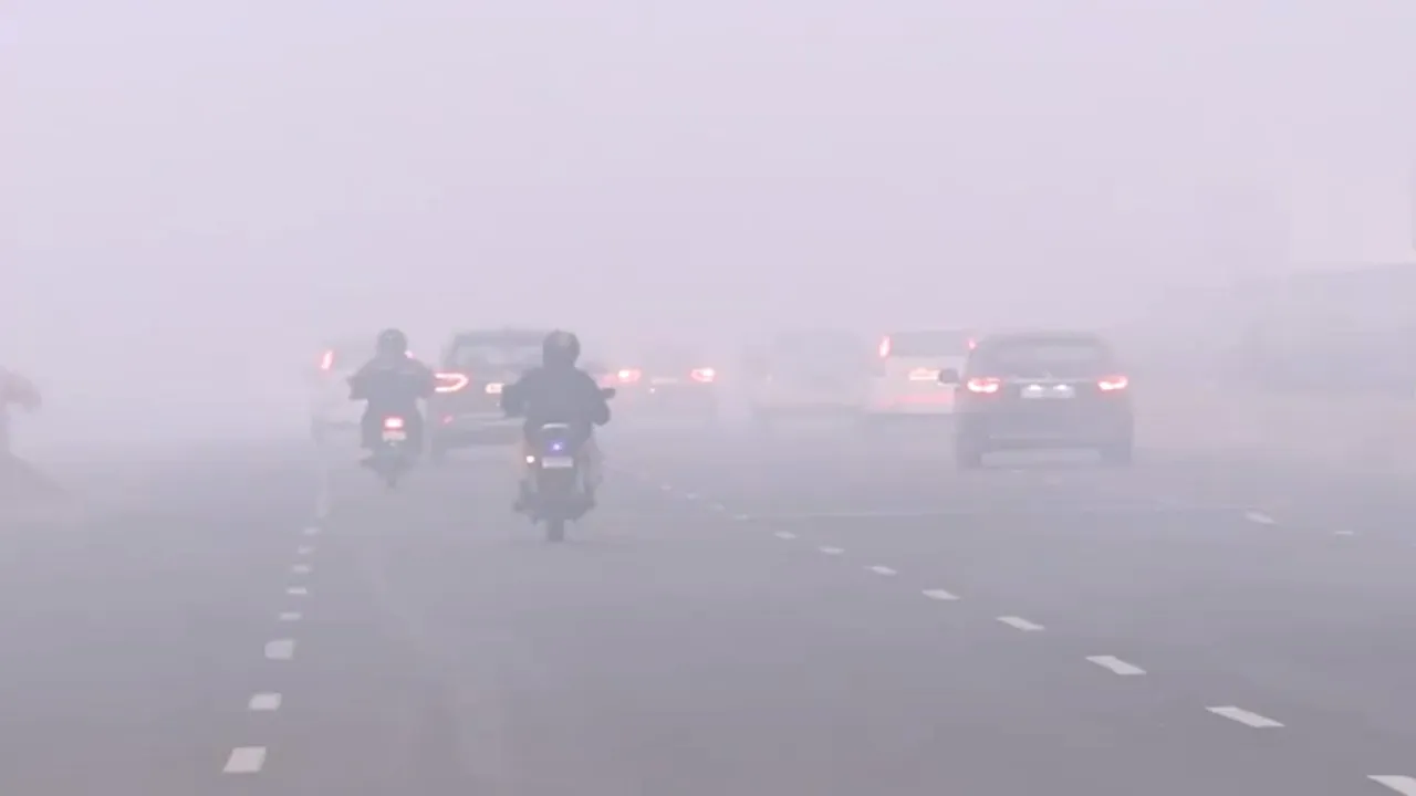 Delhi Dense Fog 19 January