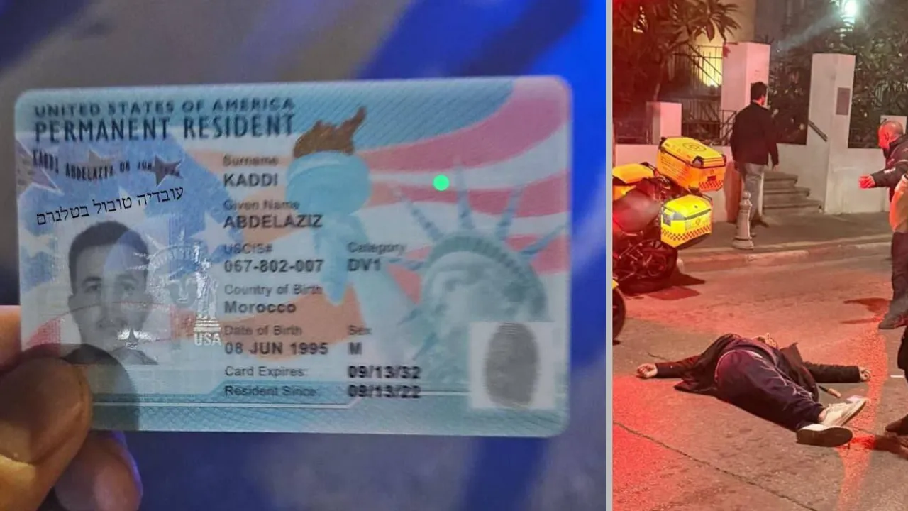 American Green Card holder stabbed Four Person in Tel Aviv Israel Terrorist Attack