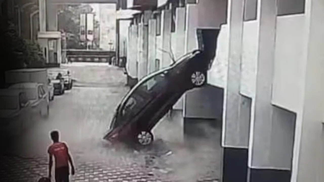 Viral accident video pune