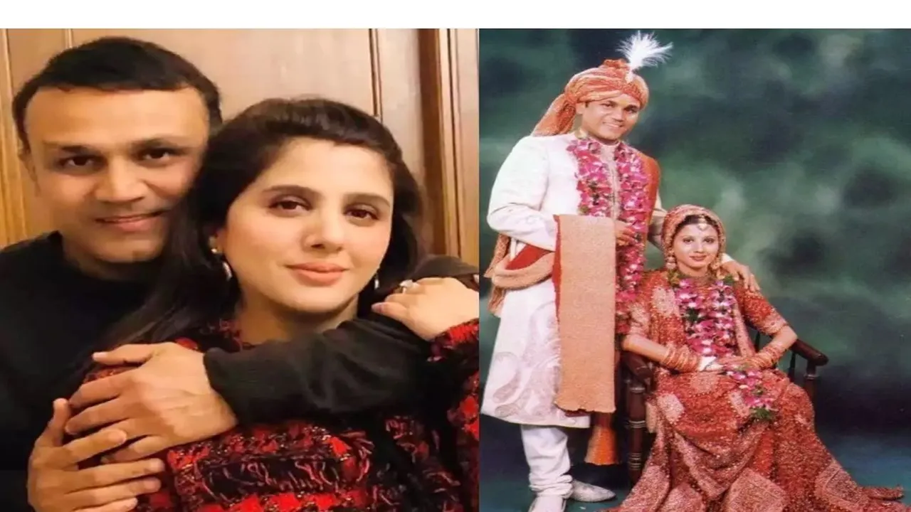 Virender Sehwag Aarti Ahlawat