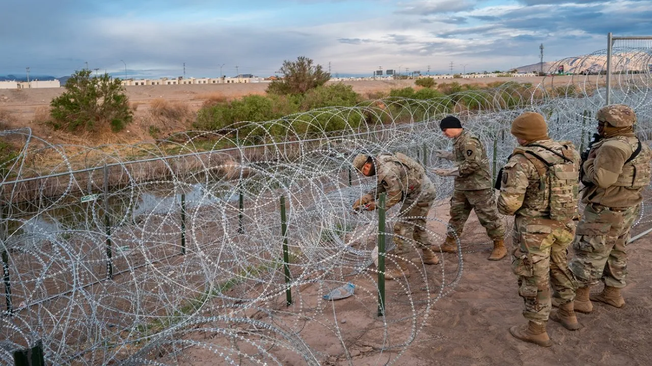 US Army at Mexico Border 