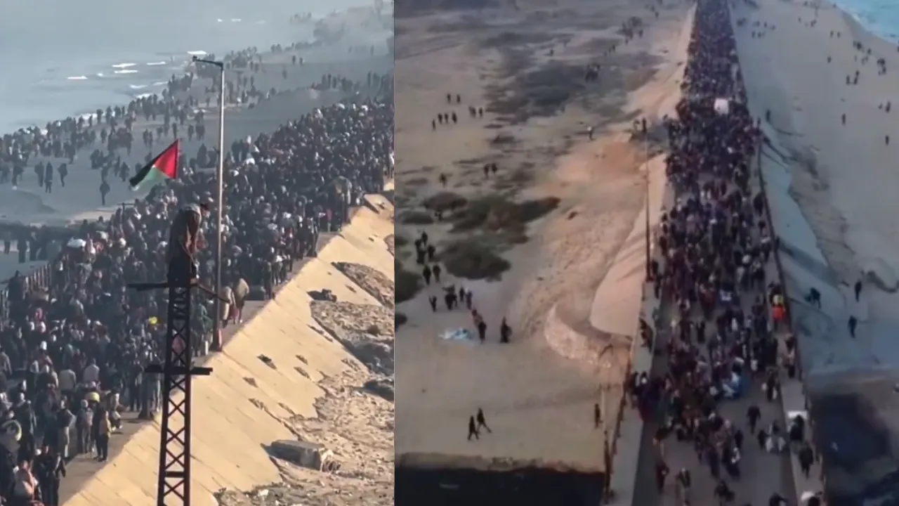 Israel Hamas war Israel allowed to Return northern area of gaza after Displacement
