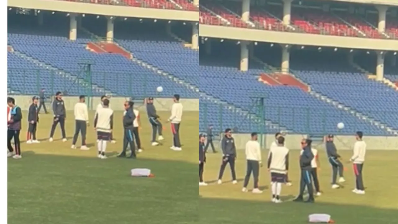 Virat Kohli start practice with delhi team for ranji trophy match against railway