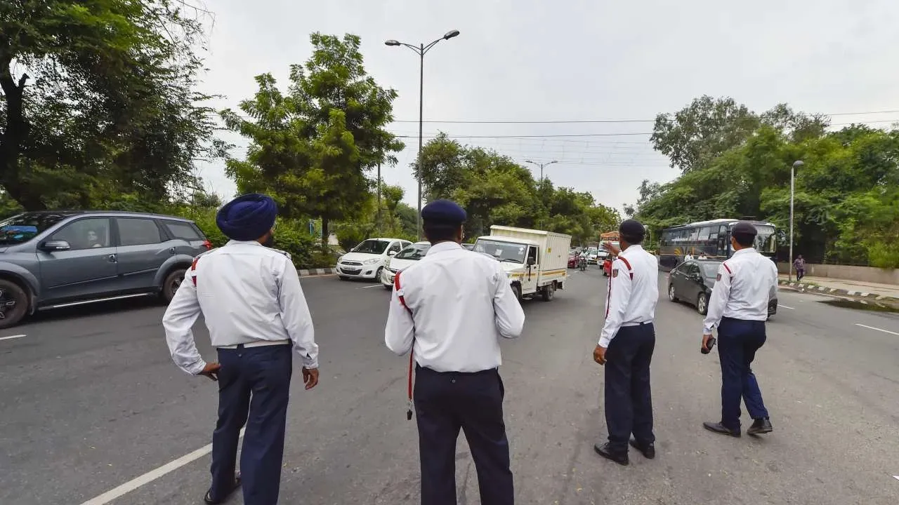 Gurugram traffic police
