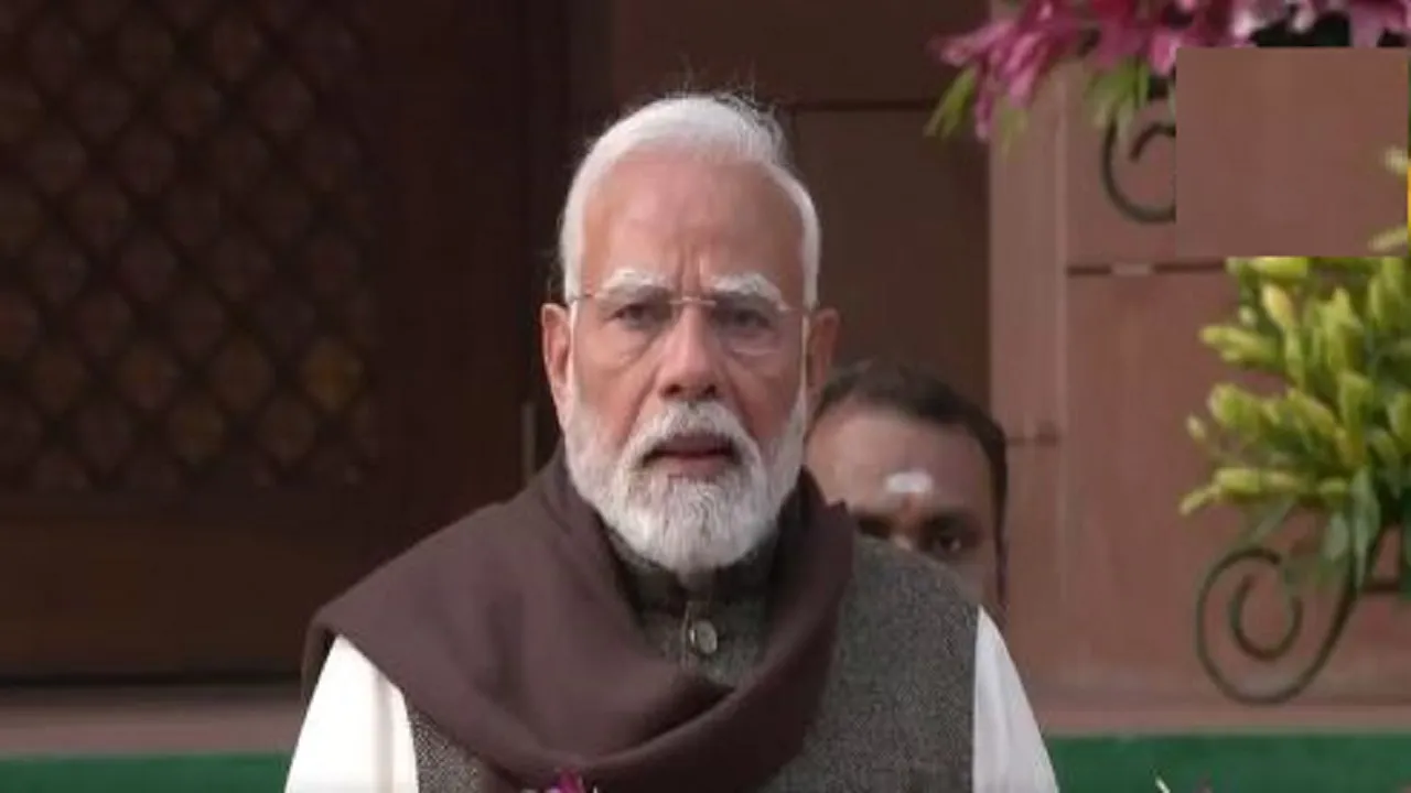 pm modi on budget session