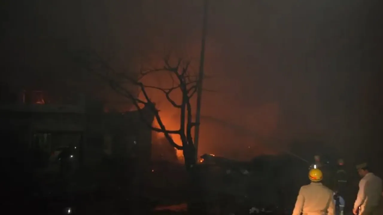 Ghaziabad Fire 1 Feb