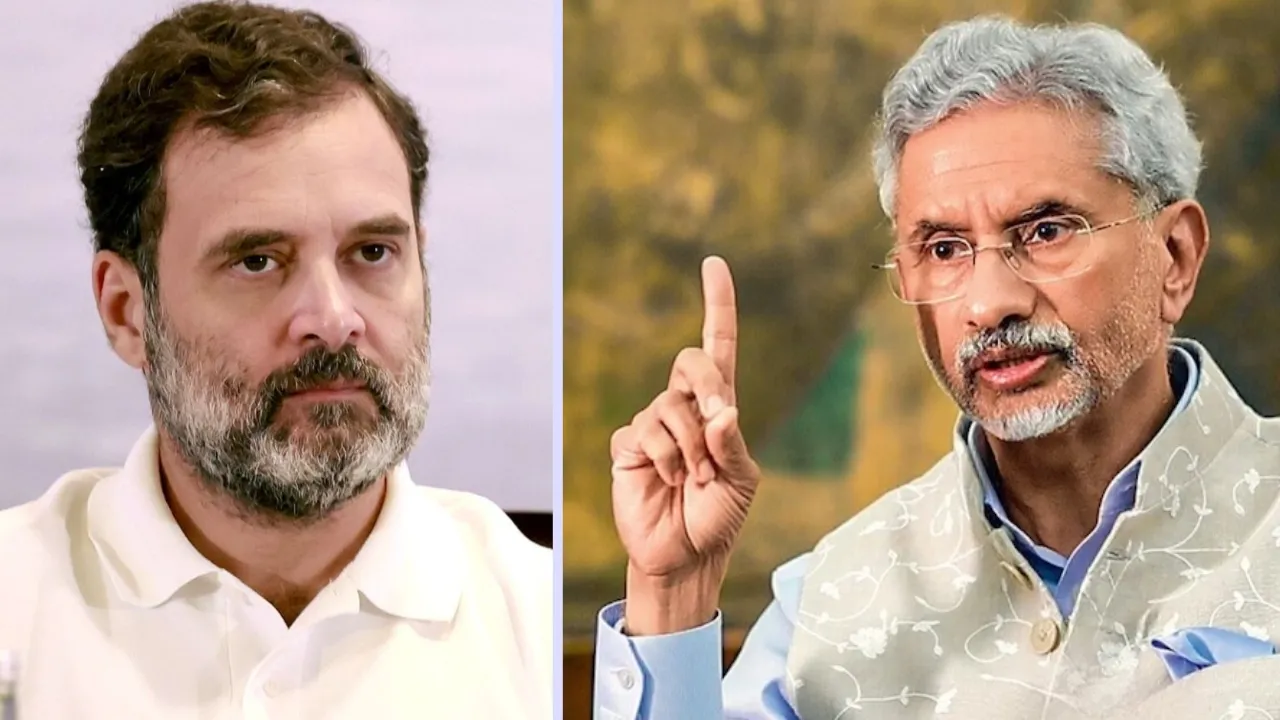 MEA Jaishankar Slams Rahul Gandhi over PM Modi Donald trump swearing ceremony invitation