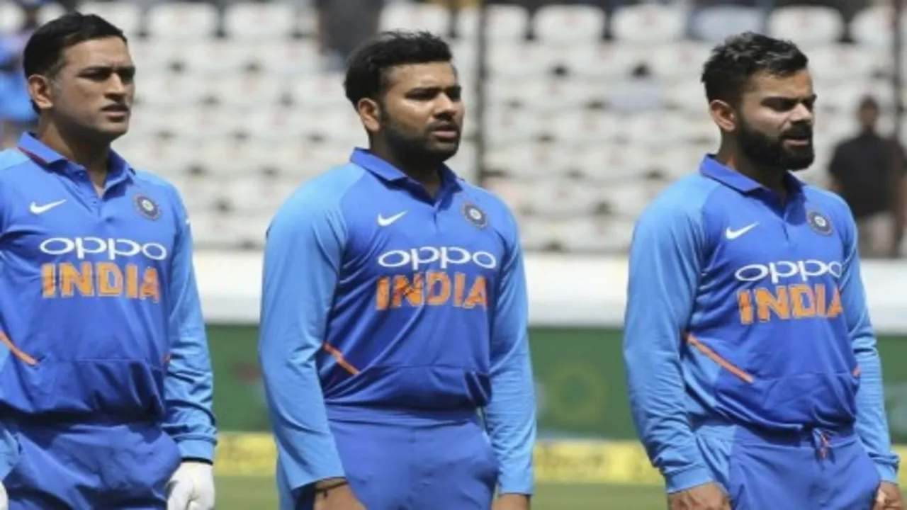 MS Dhoni Rohit Sharma