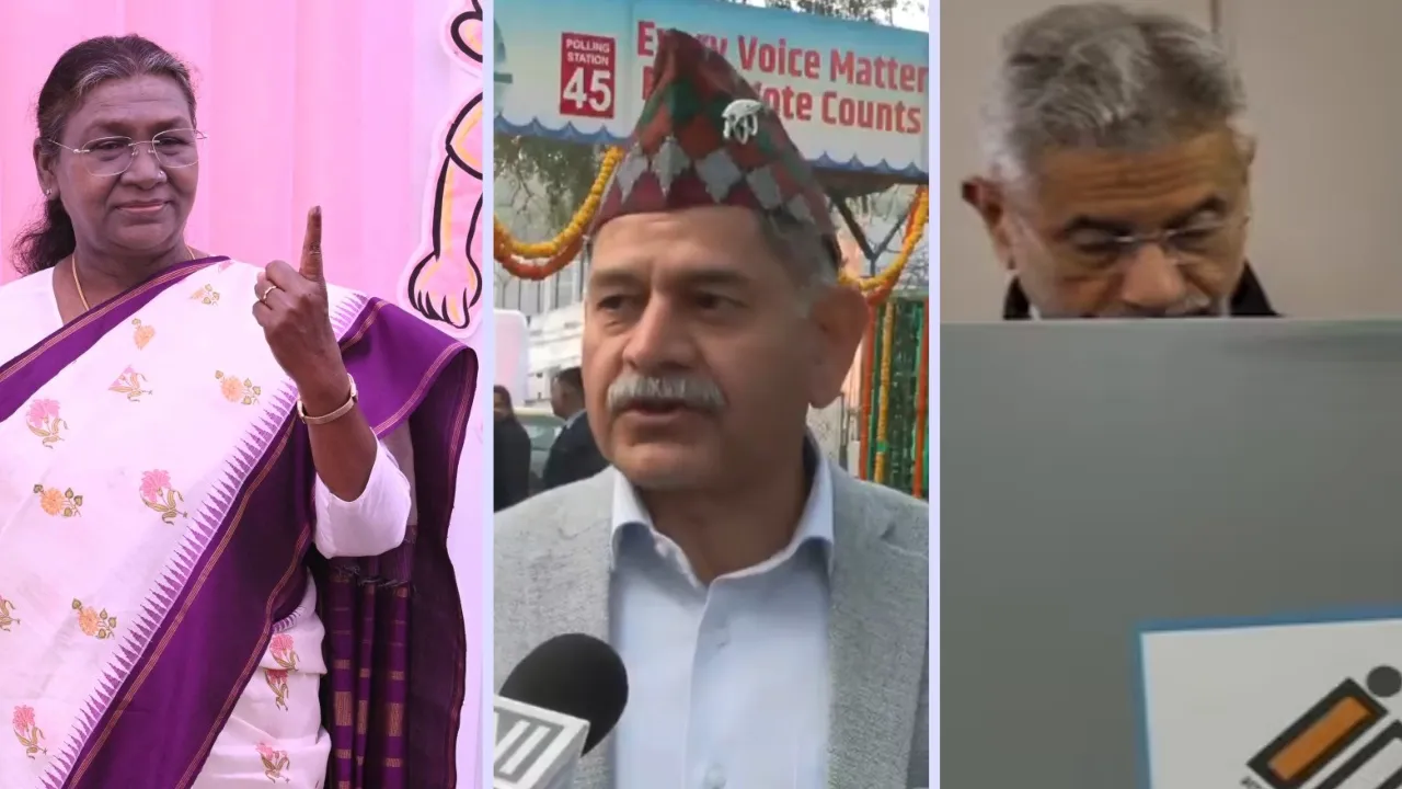 Delhi Election Today President Droupadi Murmu Jaishankar know all VIP who votes