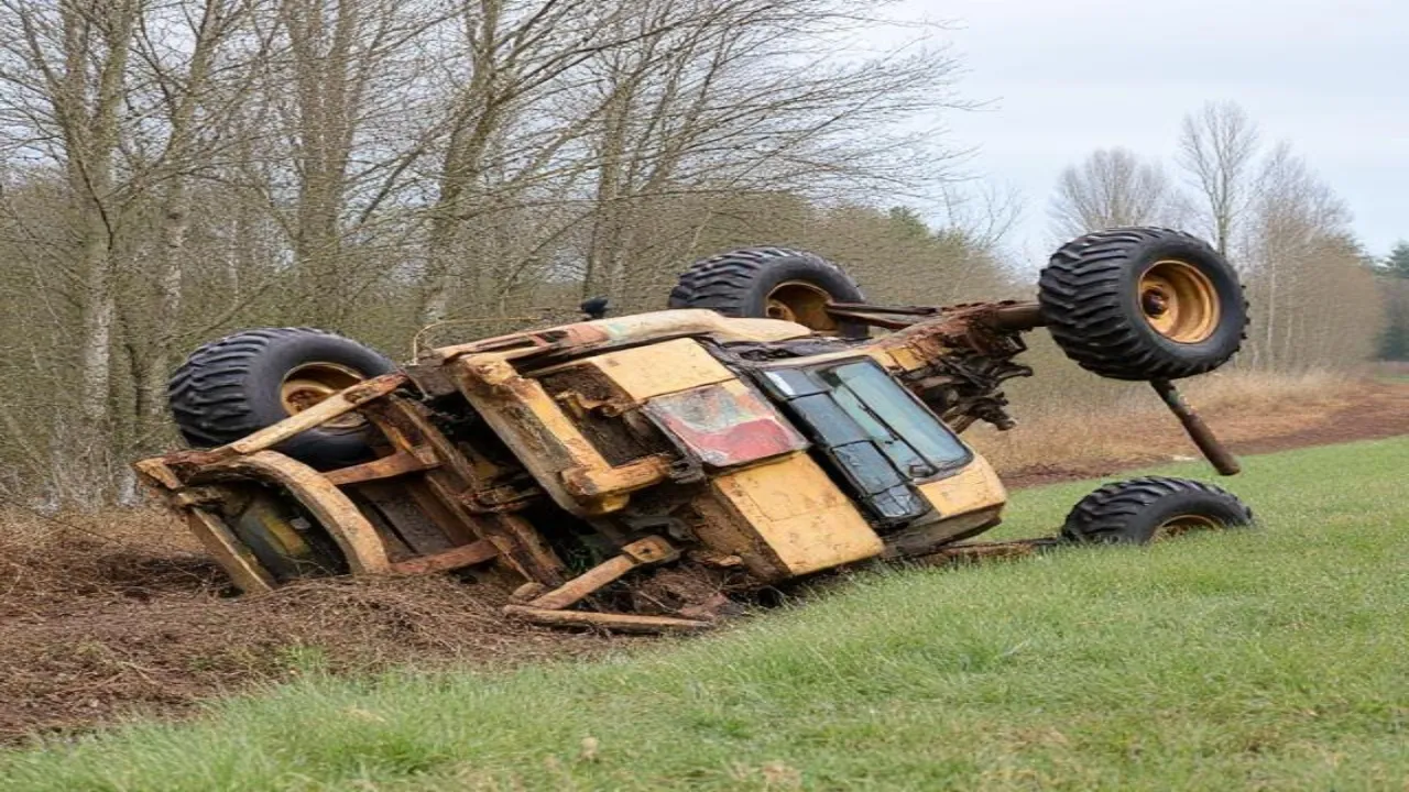 Tractor accident jamui