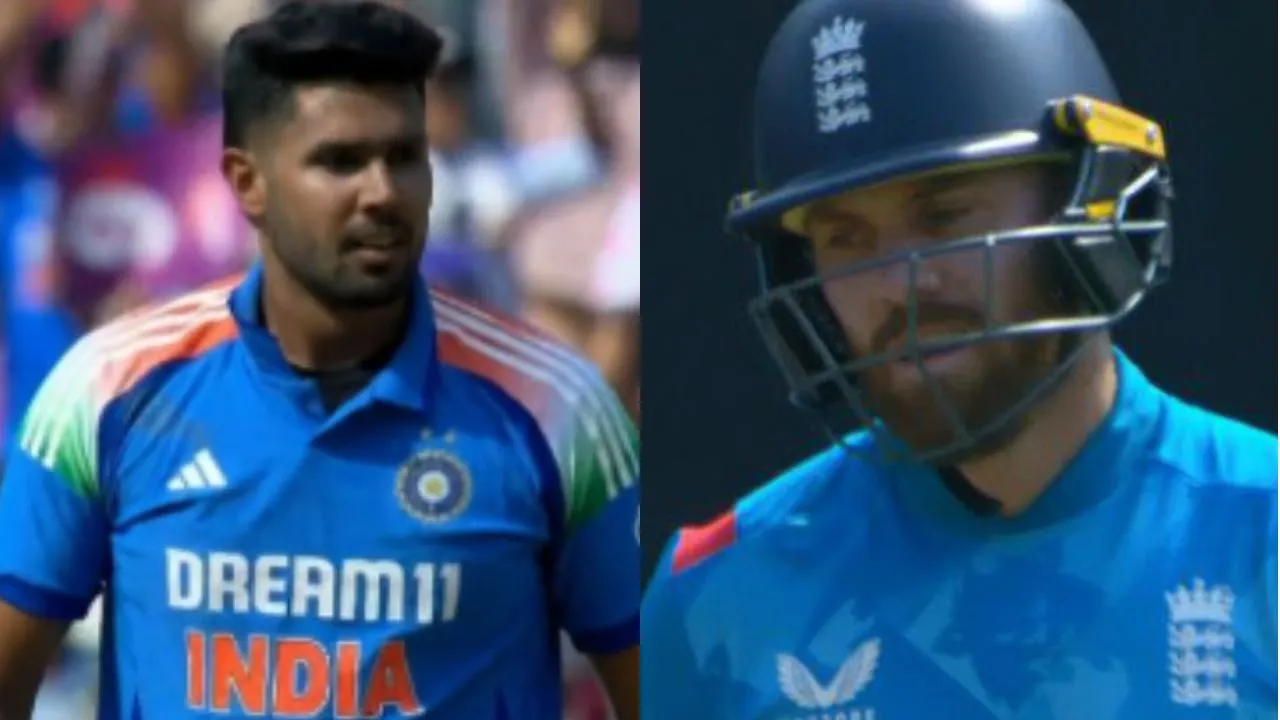  Harshit Rana will never forget 26 runs in one over by Phil Salt on his debut match IND vs ENG 1st ODI