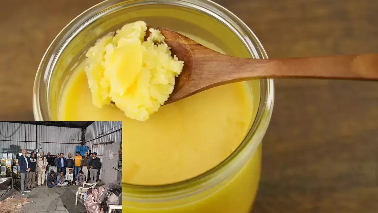 fake ghee factory busted