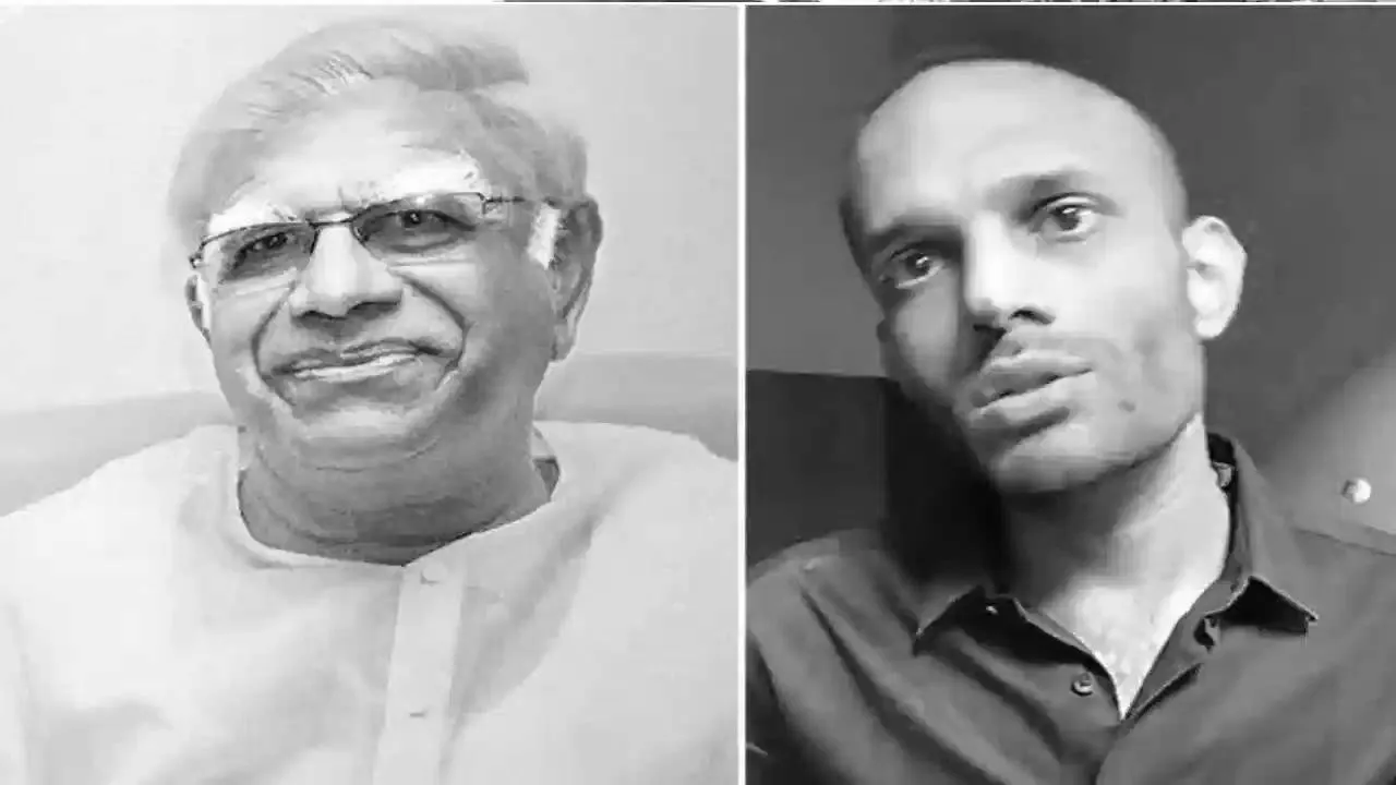Hyderabad Man killed grandfather VC Janardhan Rao over property Dispute 