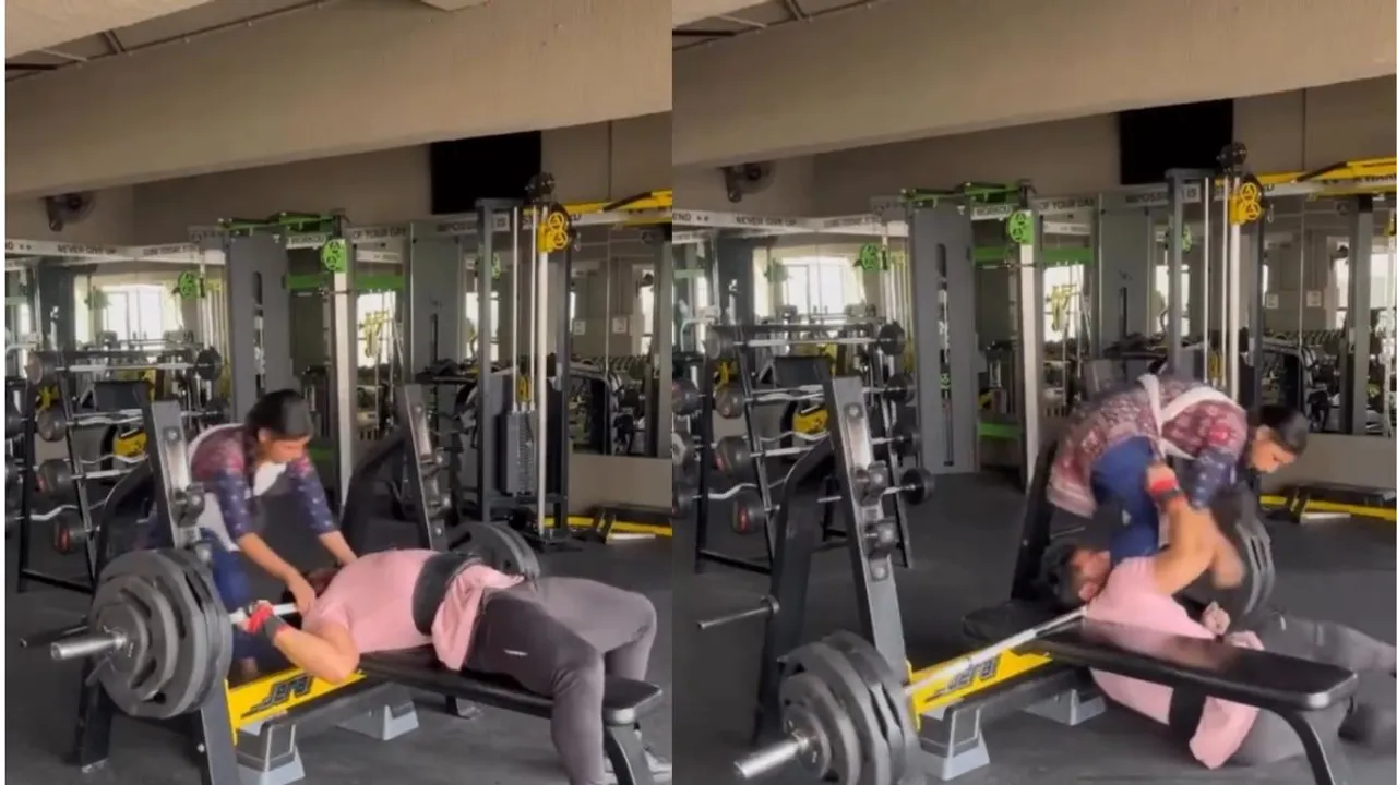 gym viral video social media