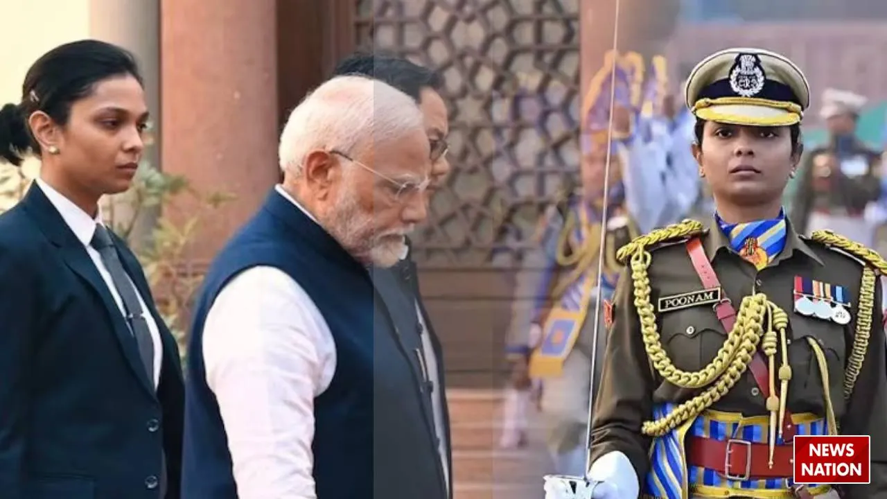 Wedding function in Rashtrapati Bhawan of CRPF Officer Poonam Gupta 