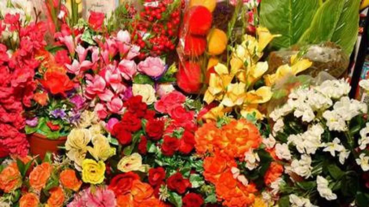 plastic flower