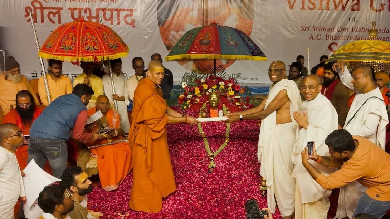 Swami Srila Prabhupada became Vishwaguru