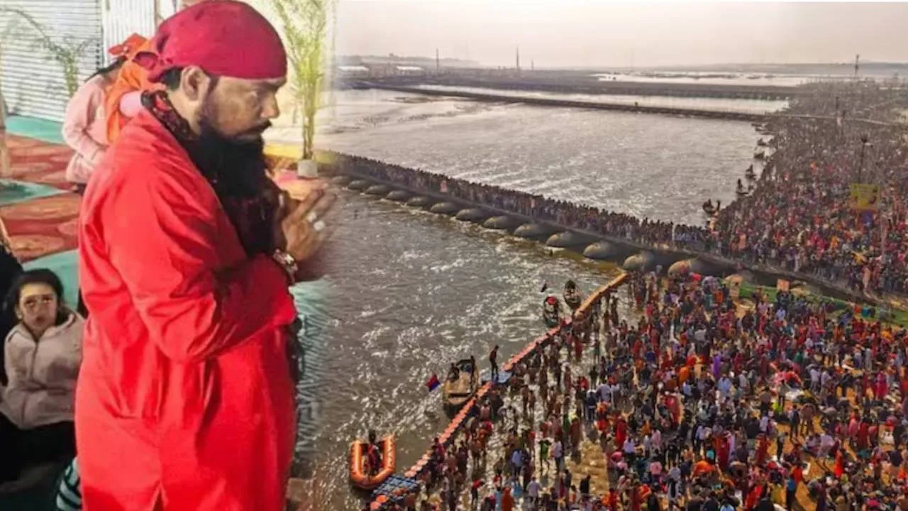 Pakistani Priest in Mahakumbh
