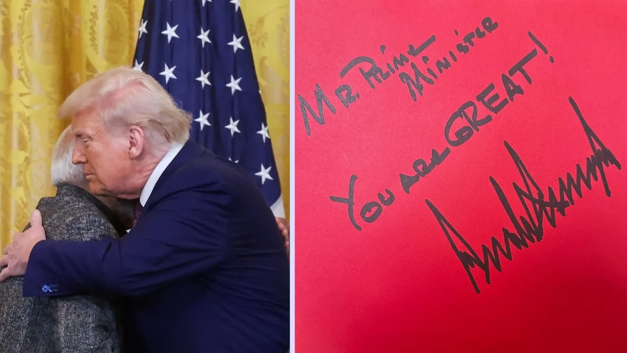 Donald Trump Gifts Special book to PM Modi and says Great Prime Minister