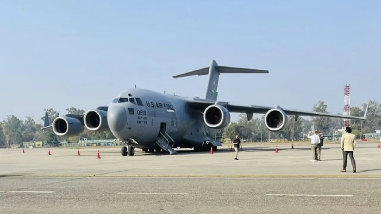 US Deportation Flight
