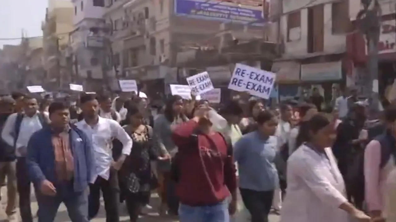 BPSC Candidates Protest in Patna