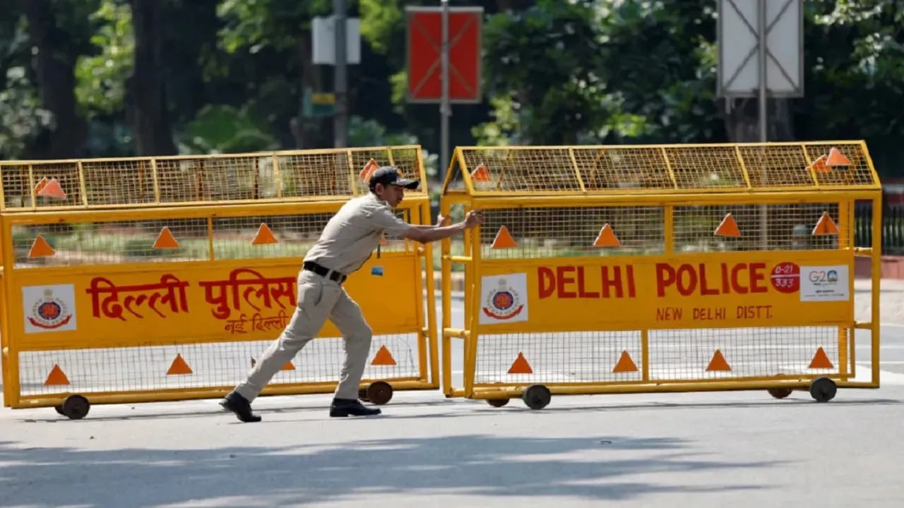 delhi police Traffic Advisory