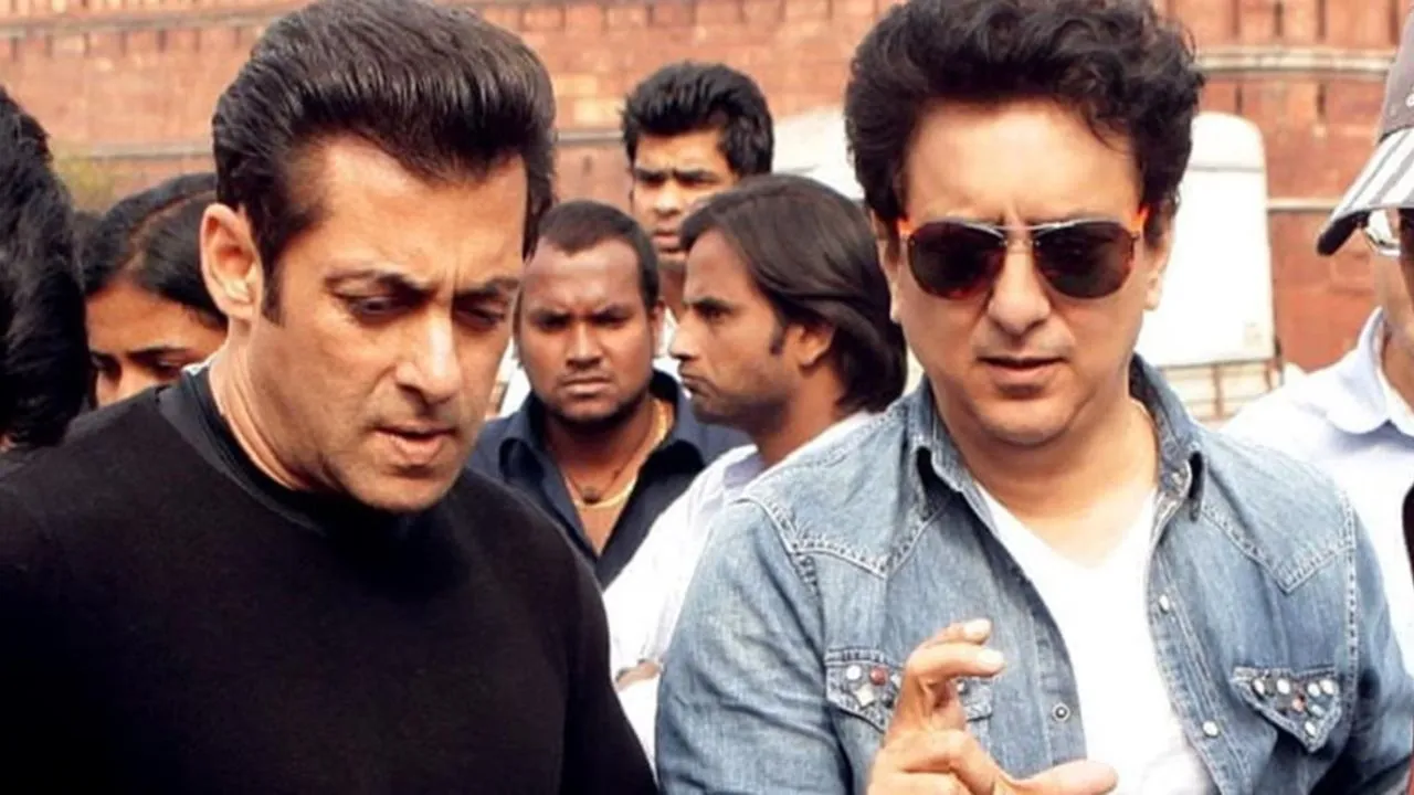 salman khan and sajid nadiadwala image
