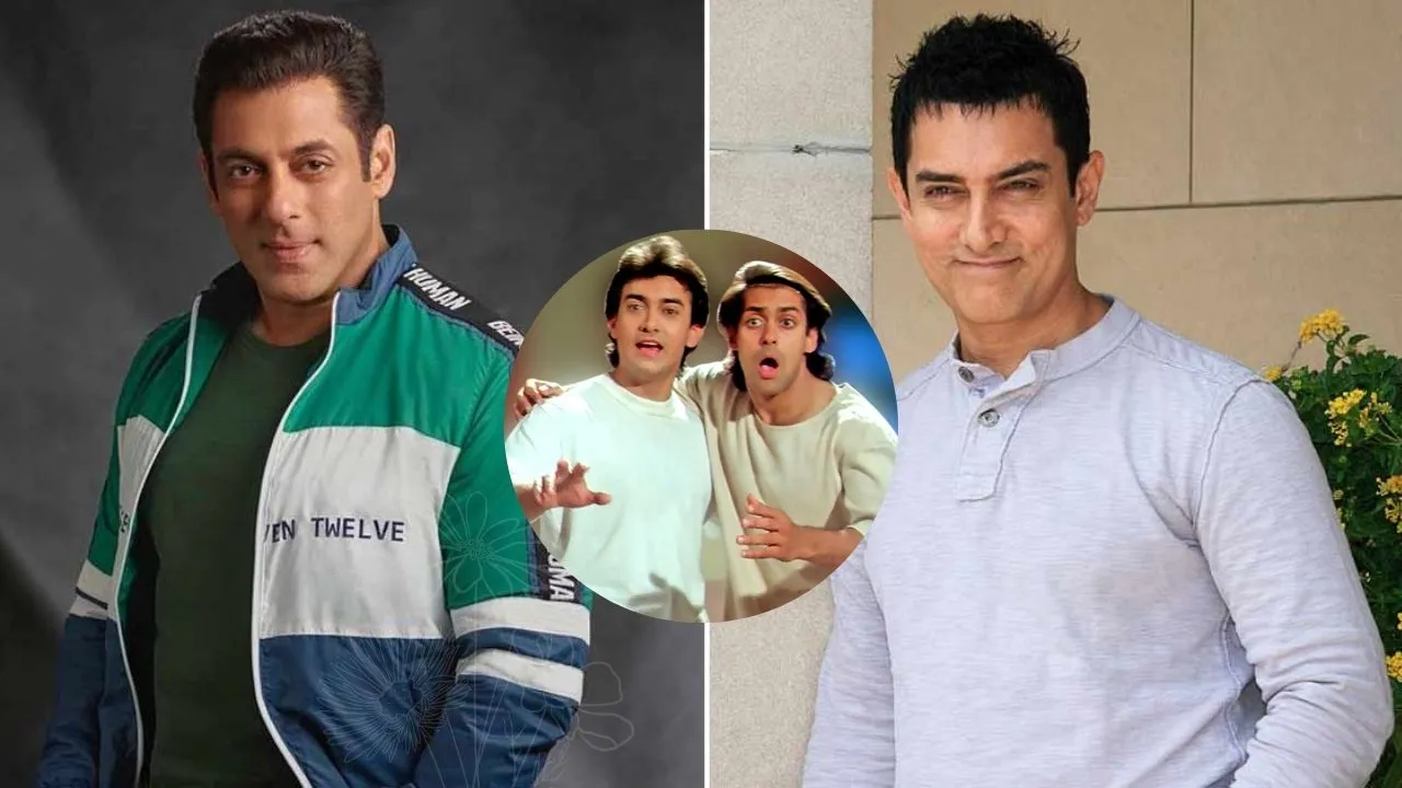 salman khan and  amir khan image