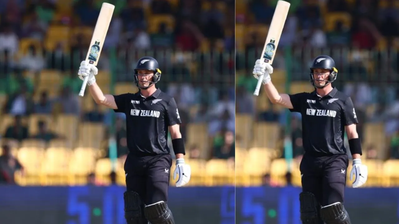 PAK vs NZ Young become the first batsman to score a century in Champions Trophy 2025 