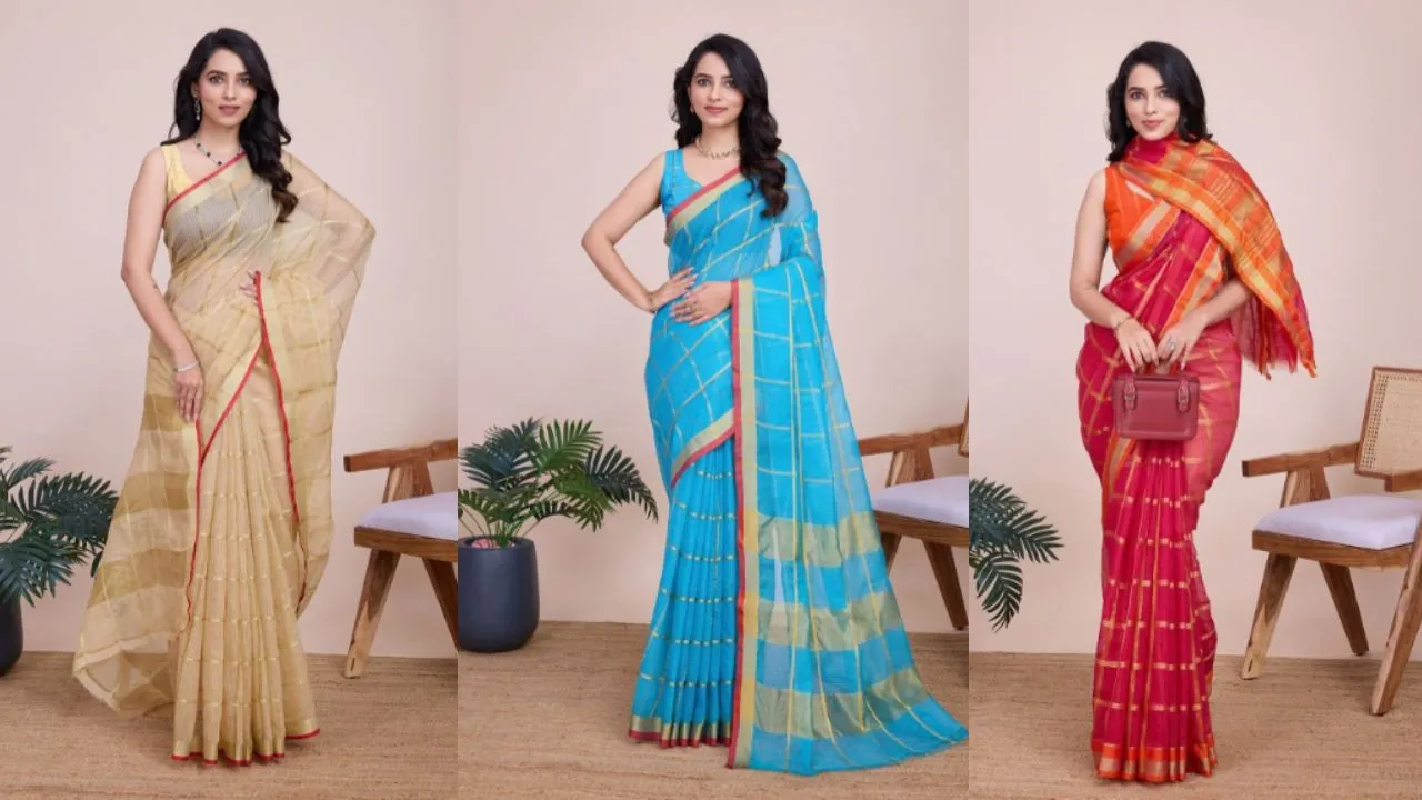 Kota Doria Saree