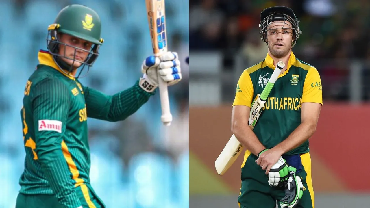 Ryan Rickelton breaks AB de Villiers 12 year old champions trophy record during Afghanistan vs South Africa 
