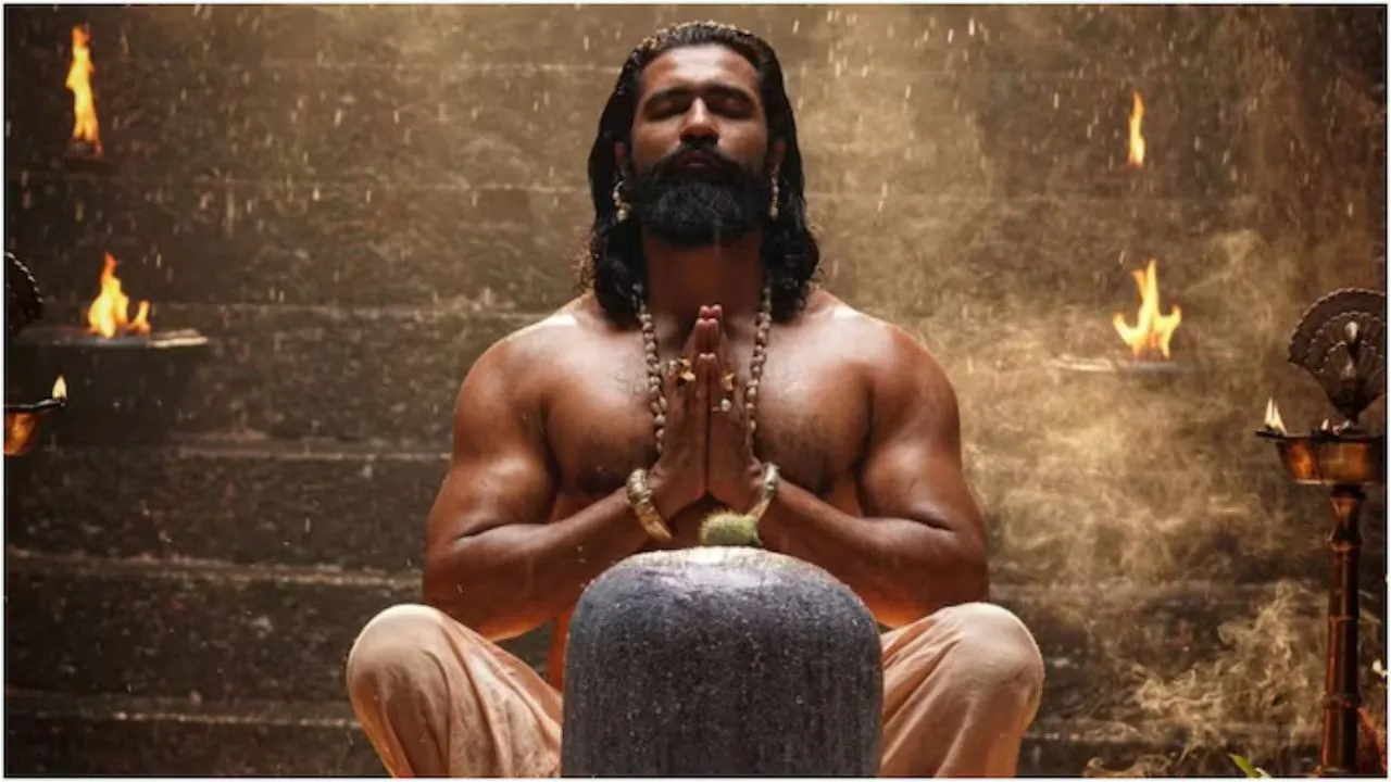 Vicky Kaushal image from movie chhaava