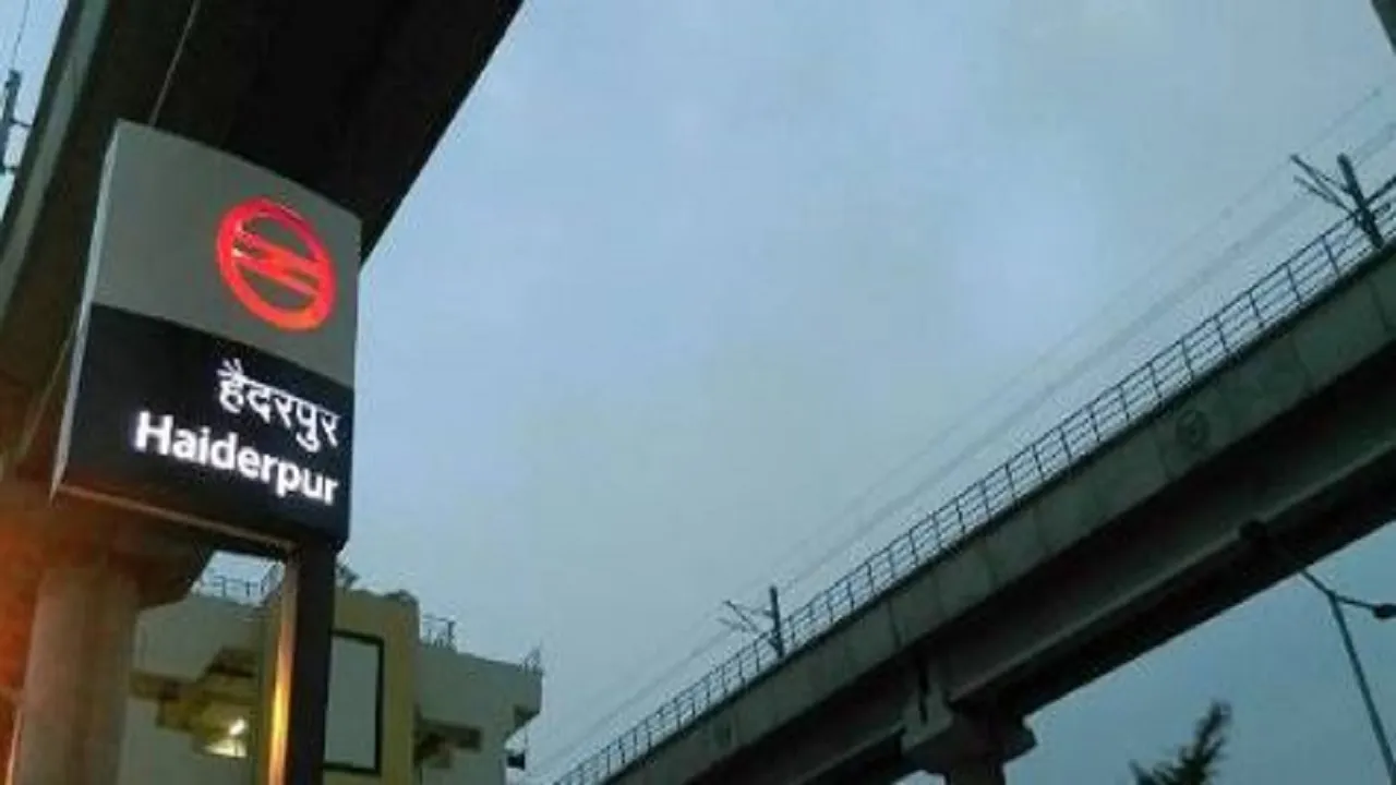 haiderpur metro