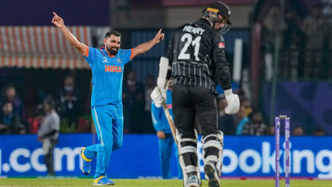 Mohammed Shami records against new zealand
