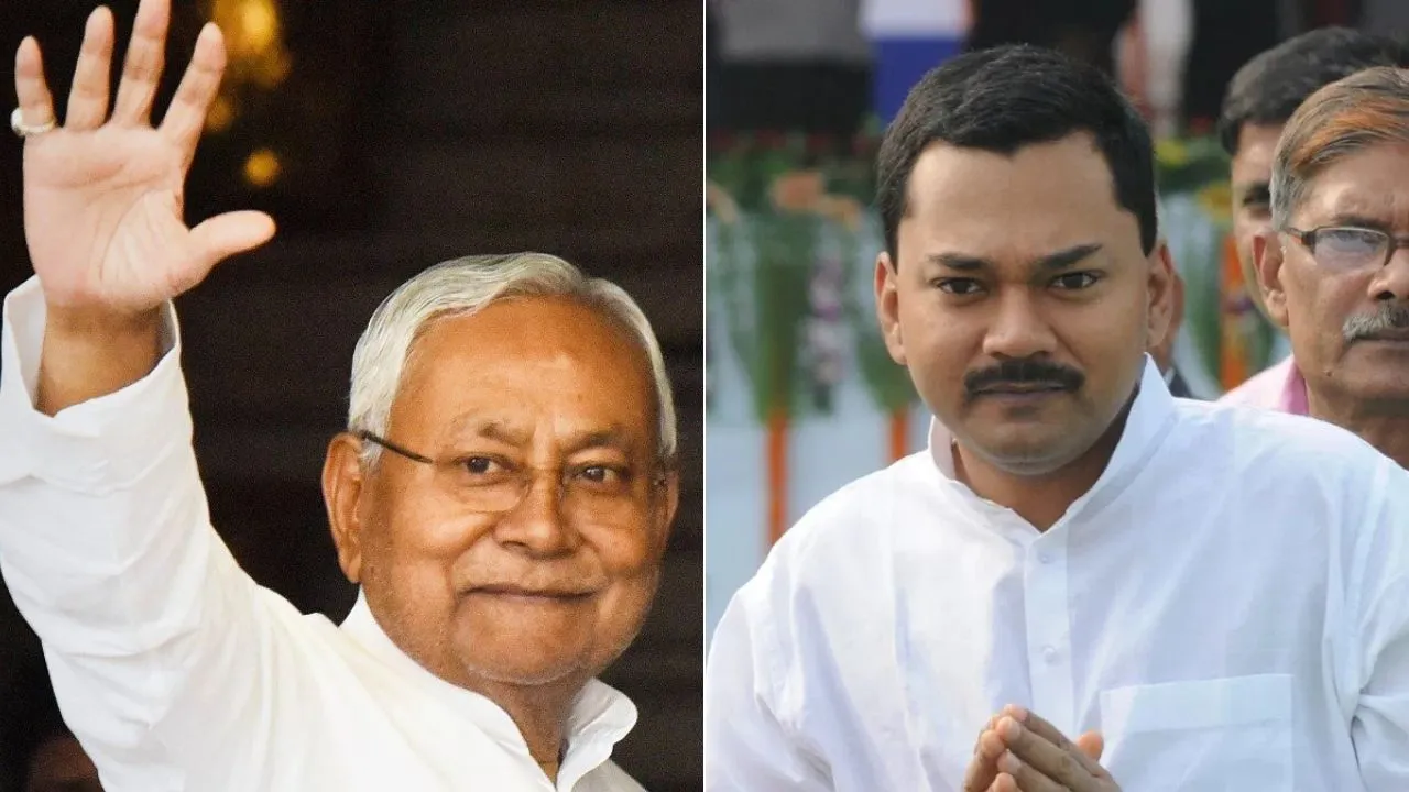 bihar cm nitish kumar son nishant kumar image