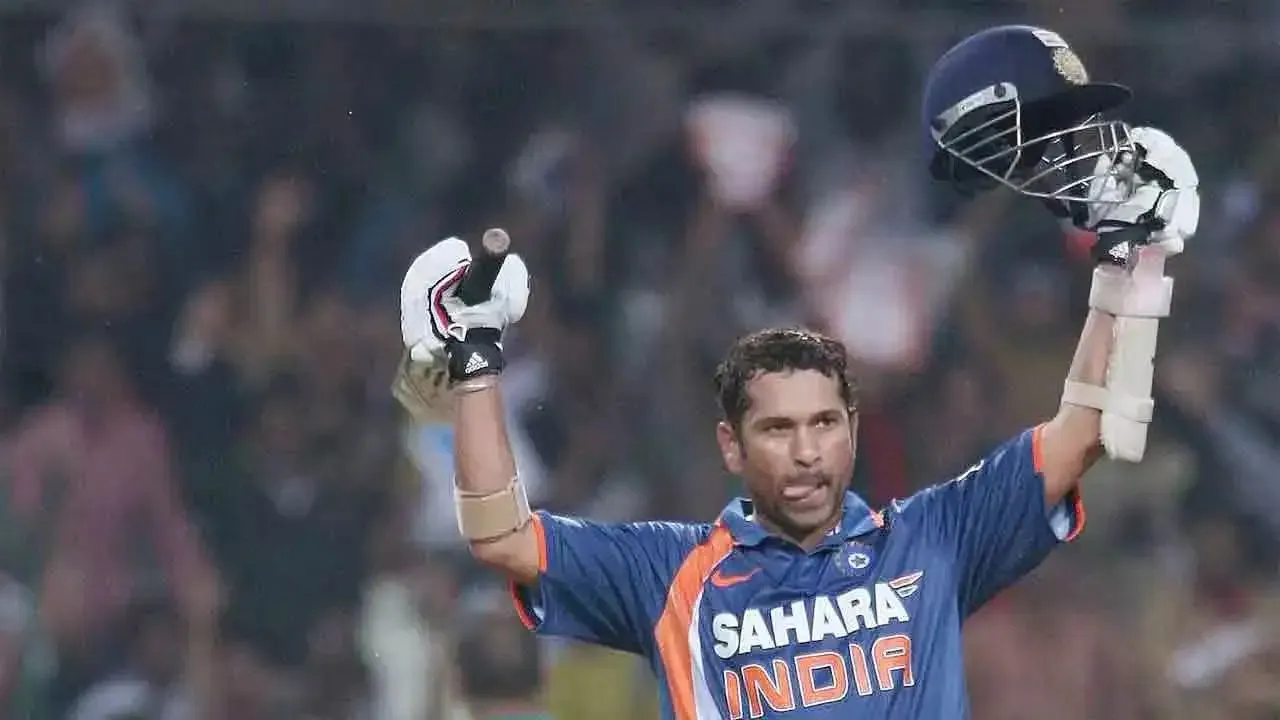 Sachin Tendulkar made 1st ODI double century on this day in 2010 against South Africa this inning made him god of cricket 
