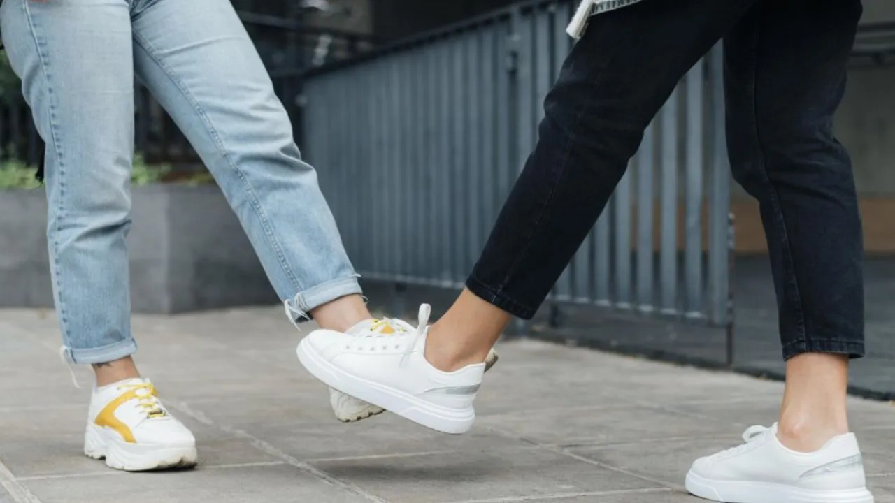 white Sneakers