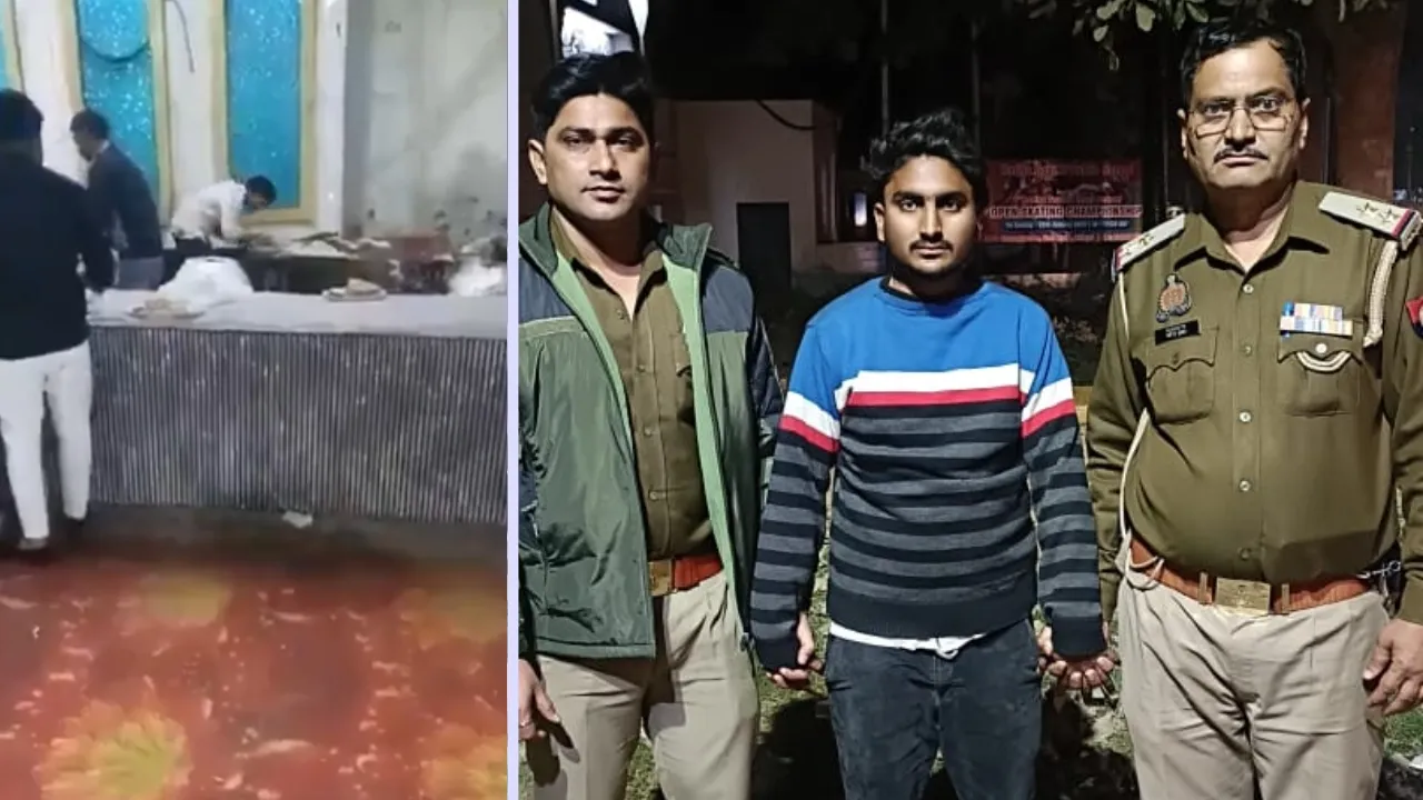 Meerut Man Spit while making rotis in Wedding UP Police arrests accused 
