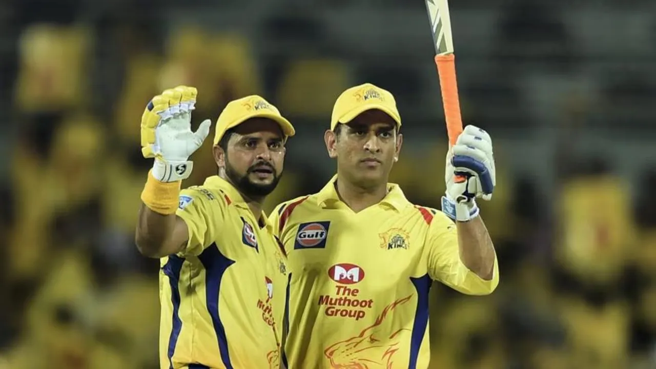 ms dhoni suresh raina csk