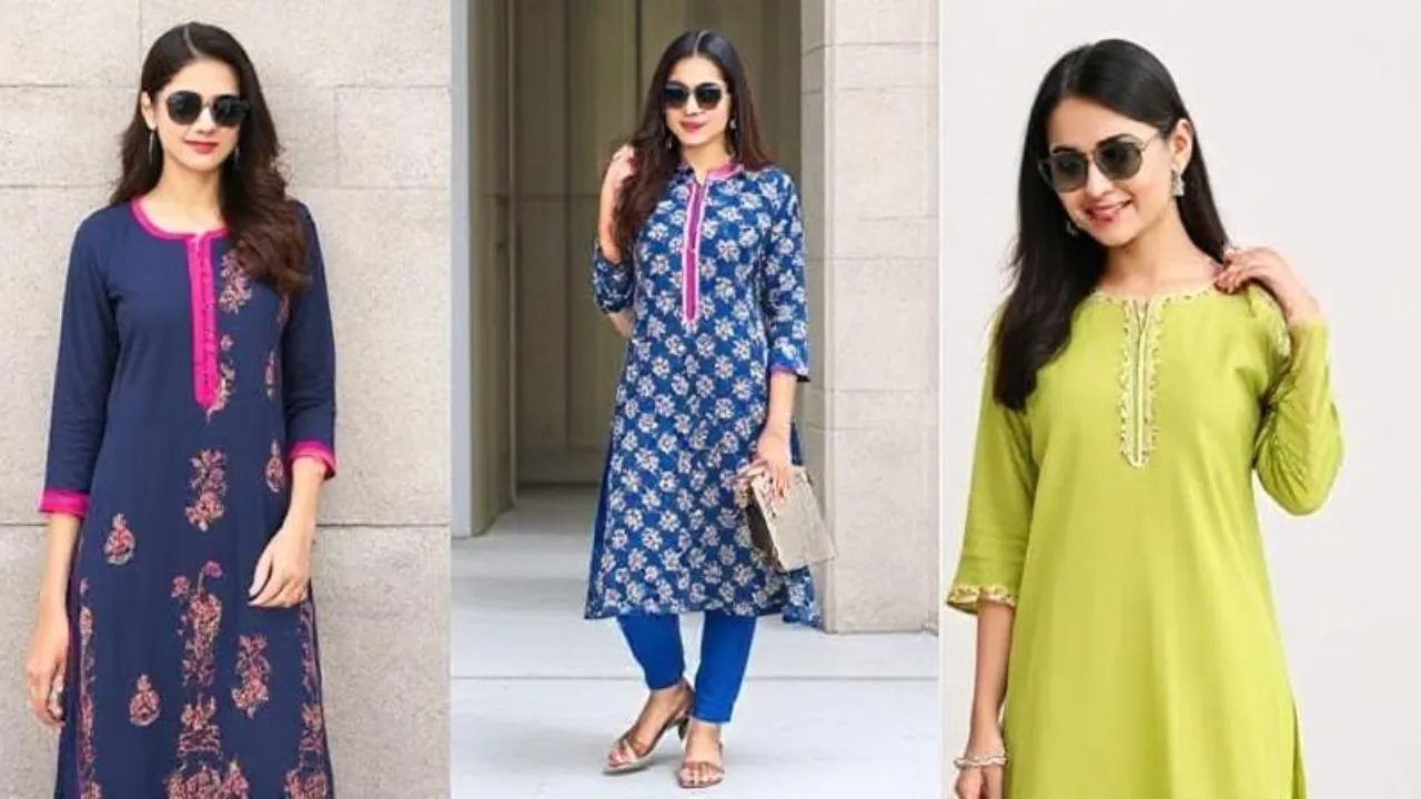 how to look slim in kurti 7 fashion tips