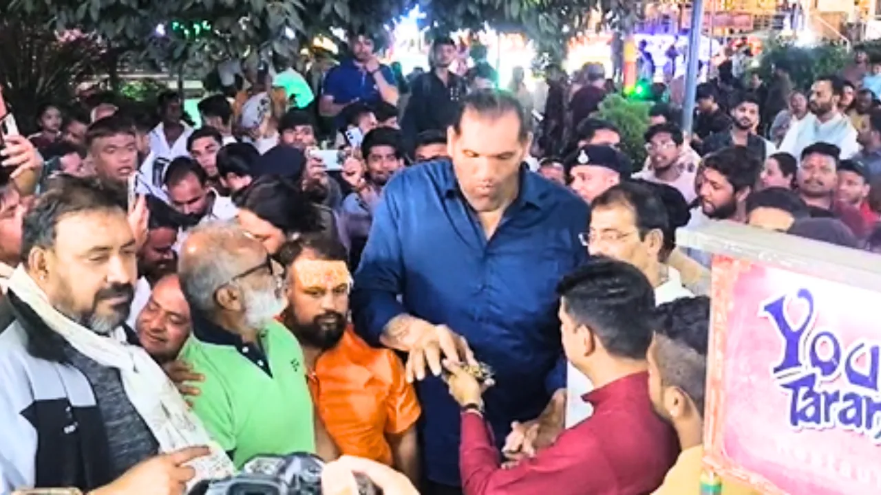 The Great Khali in indore