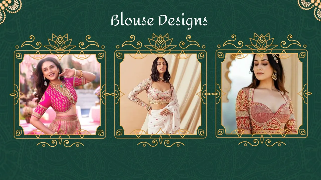 Blouse Designs For College Farewell