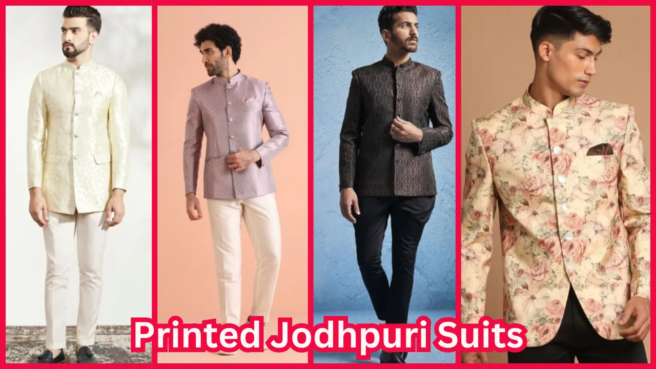 Printed Jodhpuri Suits