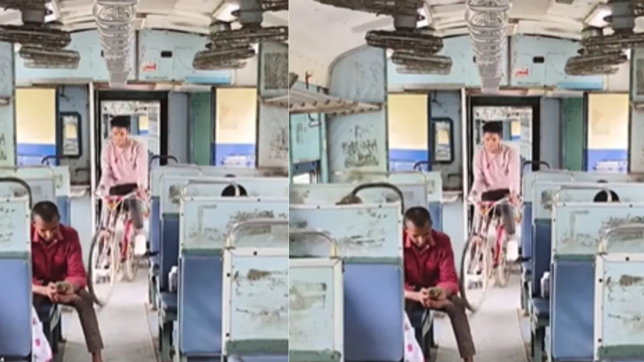 Viral video train in cycle