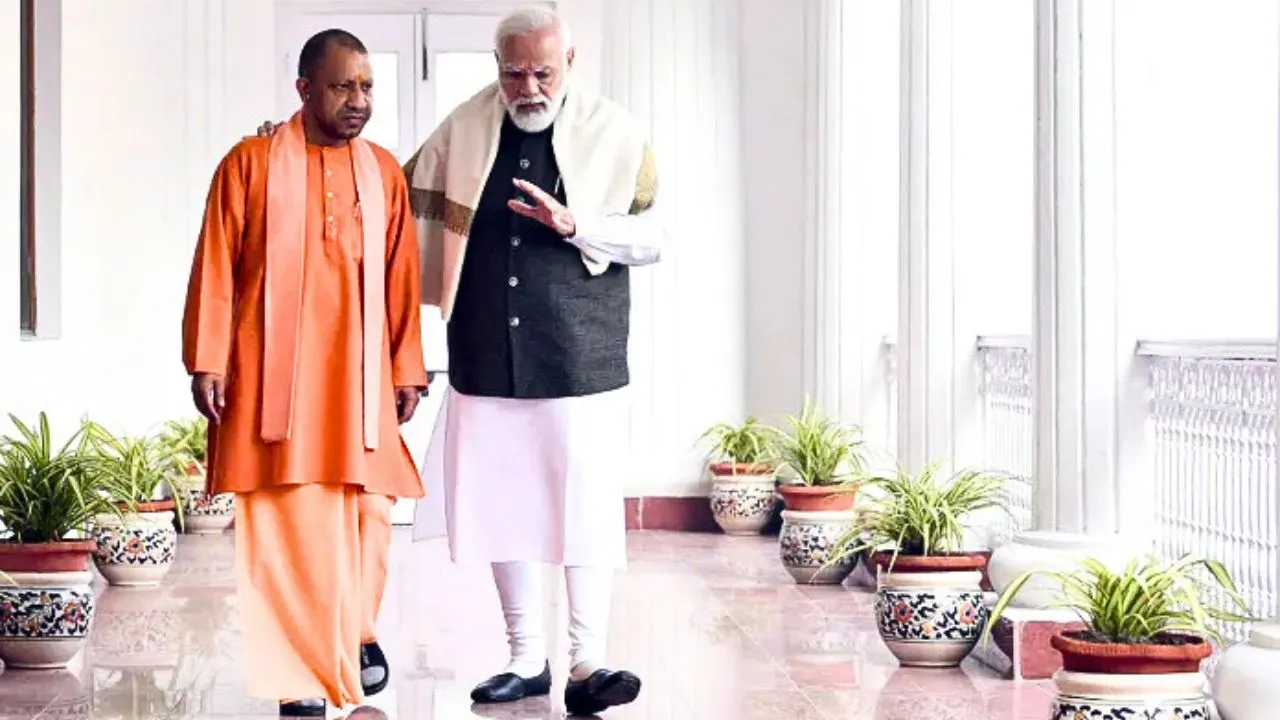 pm modi cm yogi image