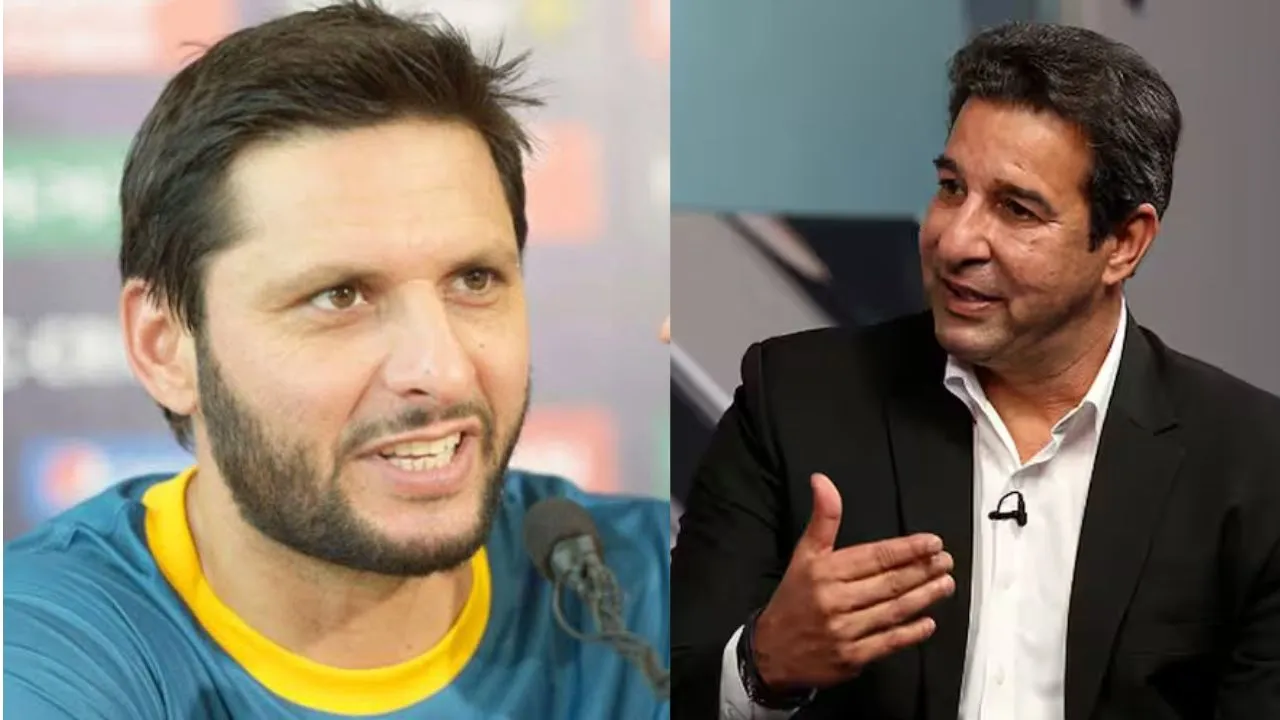 Throw out 6-7 players  who will replace them Wasim Akram and Shahid Afridi in war of words after Pakistan Champions Trophy exit   