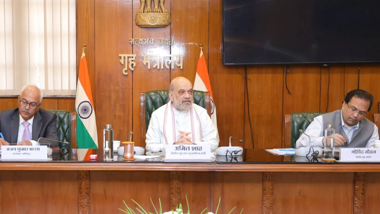 Amit Shah meeting on Manipur