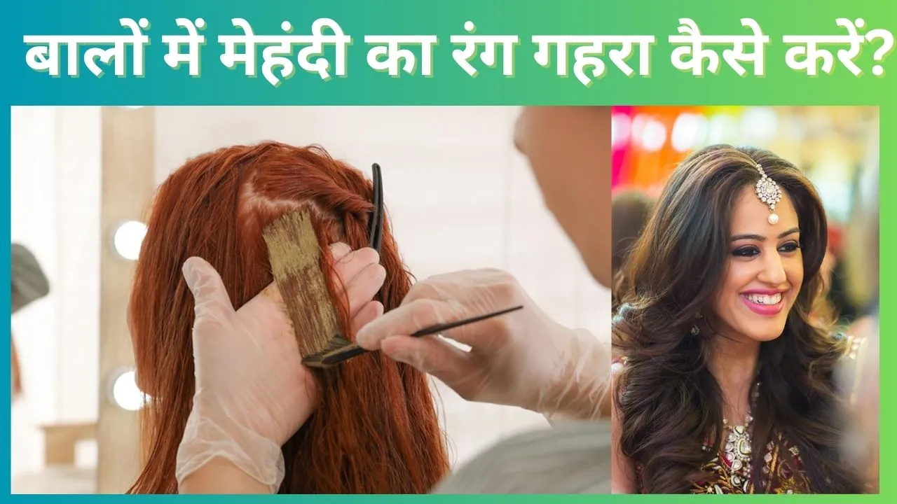 mehndi for hair