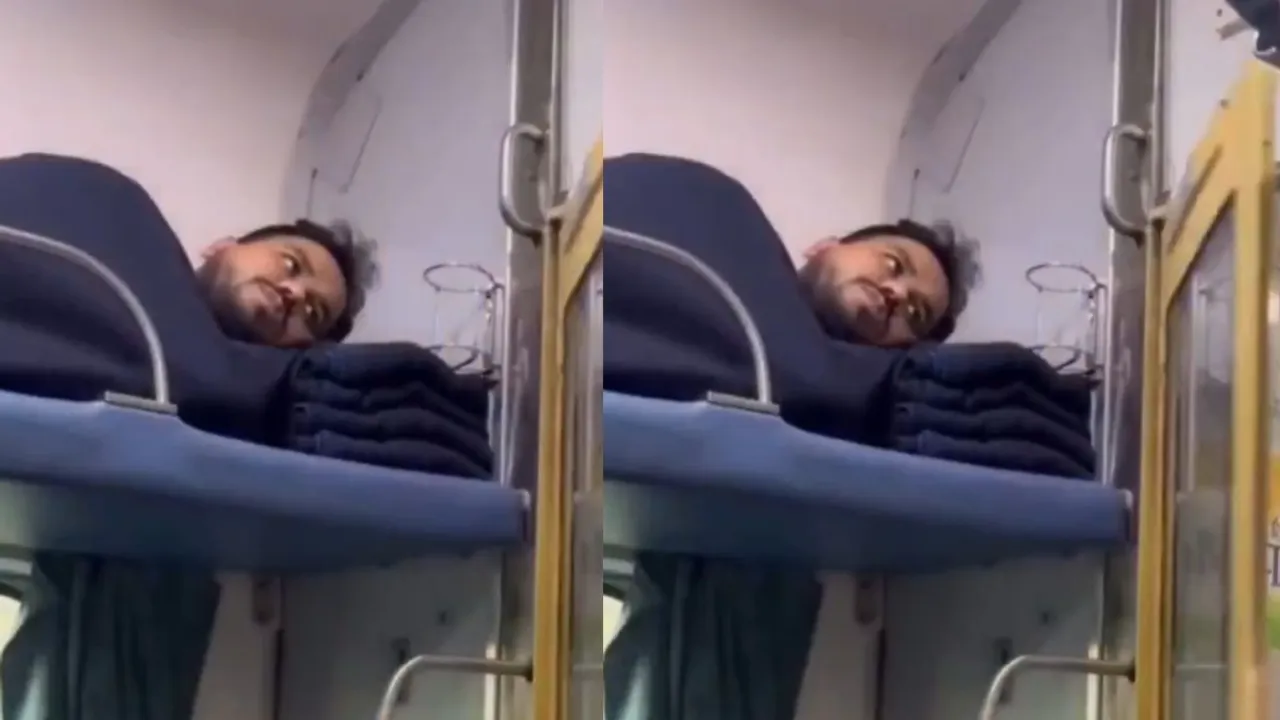 Viral video indian train 